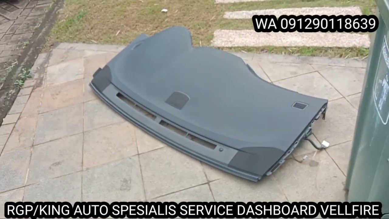 Service dashboard Vellfire 
