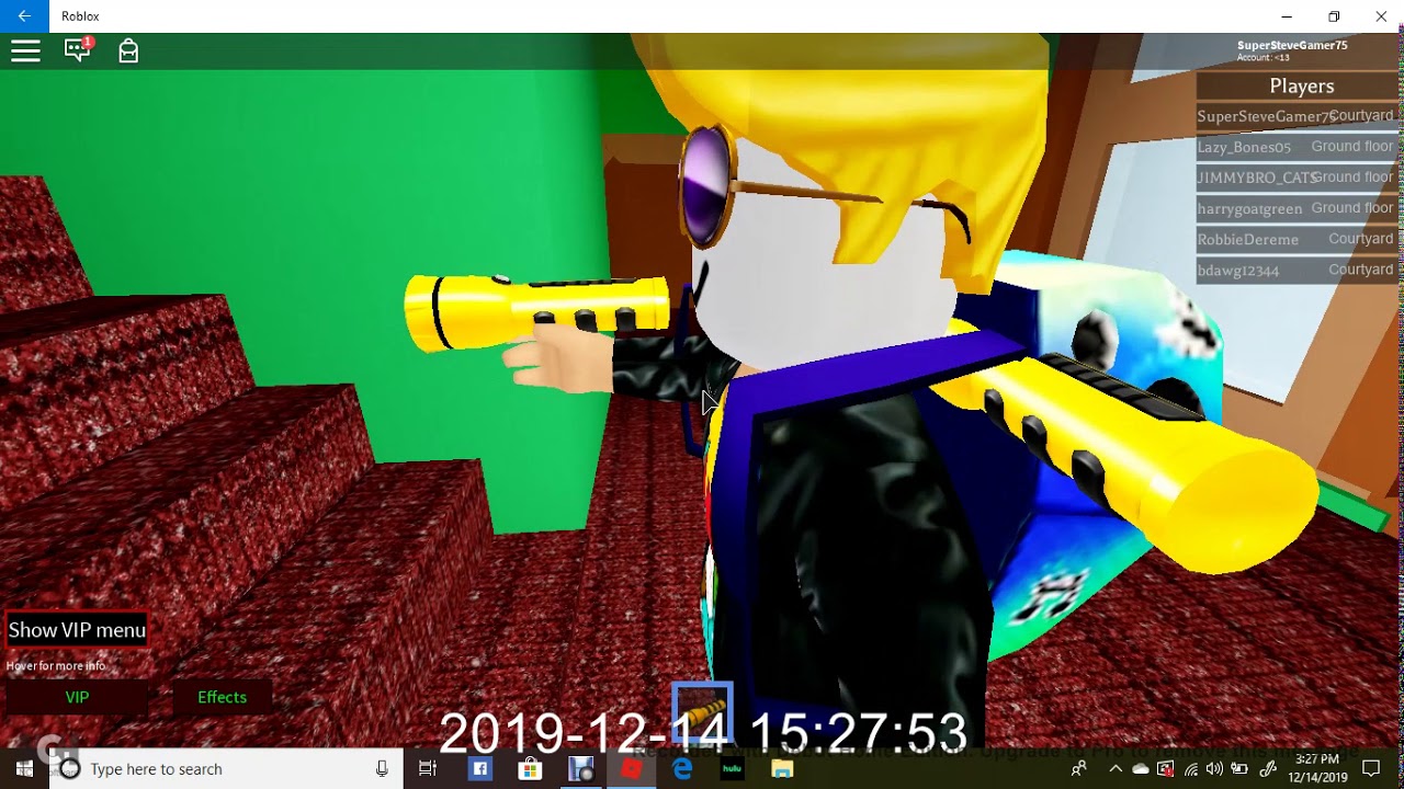 The Haunted Imperial Hotel: Catching The Blue Guy! (Camerons View)