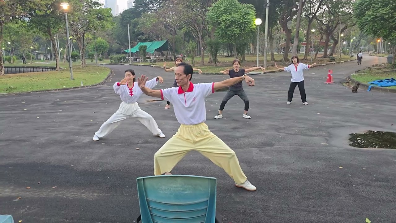 17-1-2026(2568)(Sat)Fang Laosi-Taichi Quan สวนลุมพัดแดง