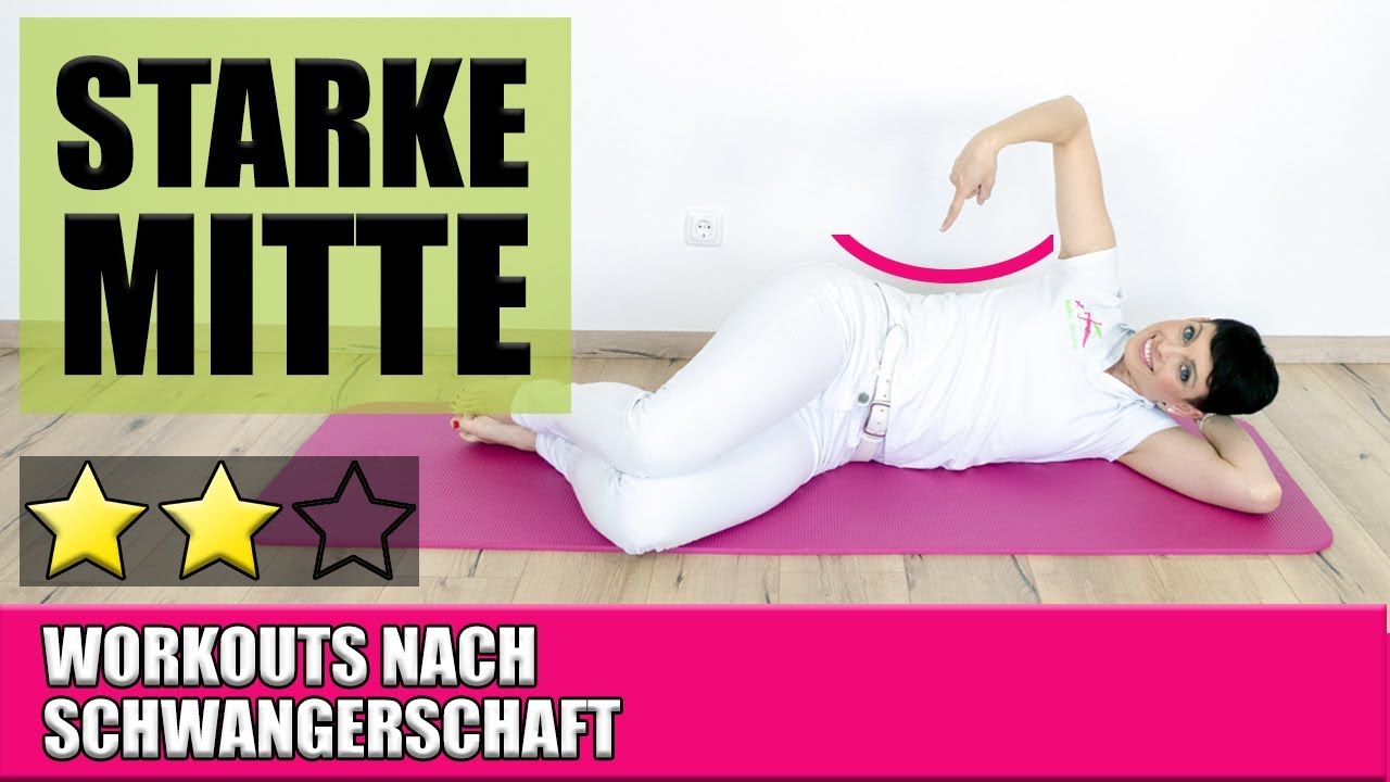 Bauch weg Übungen | schmale Taille | Rückbildungsgymnastik gegen Rektusiastase | Maike Droste