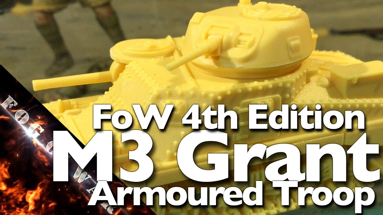 Обзор | Пластиковая модель Battlefront M3 Grant 1/100 (15 мм) | Flames of War