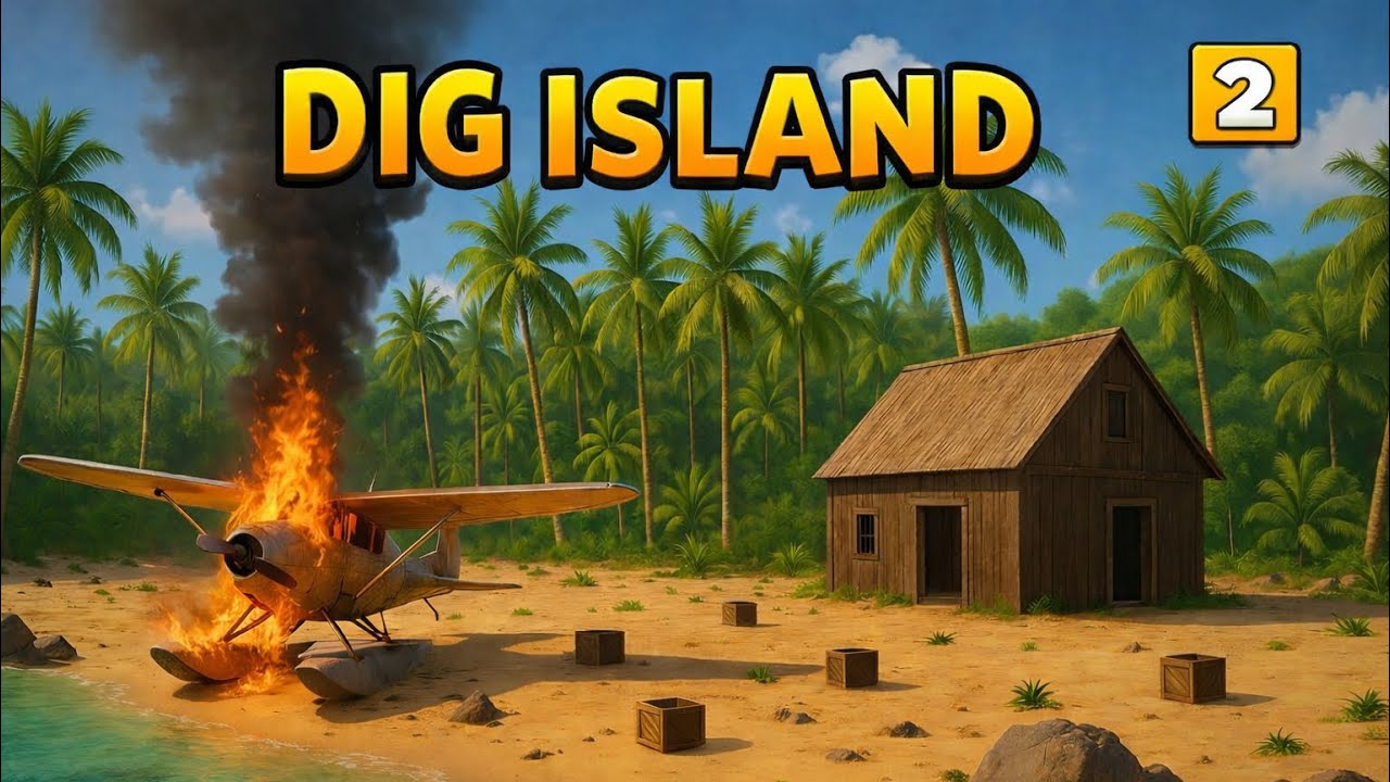 DIG ISLAND | نزلنا أعمق من اللازم 😨 (حلقة 2)