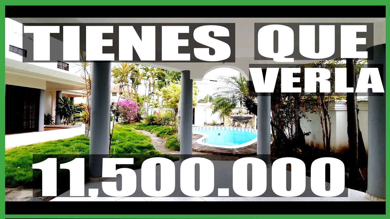 CASA DE VENTA EN SANTIAGO 11,500.000 ESTILO CLÁSICO @casafrescard