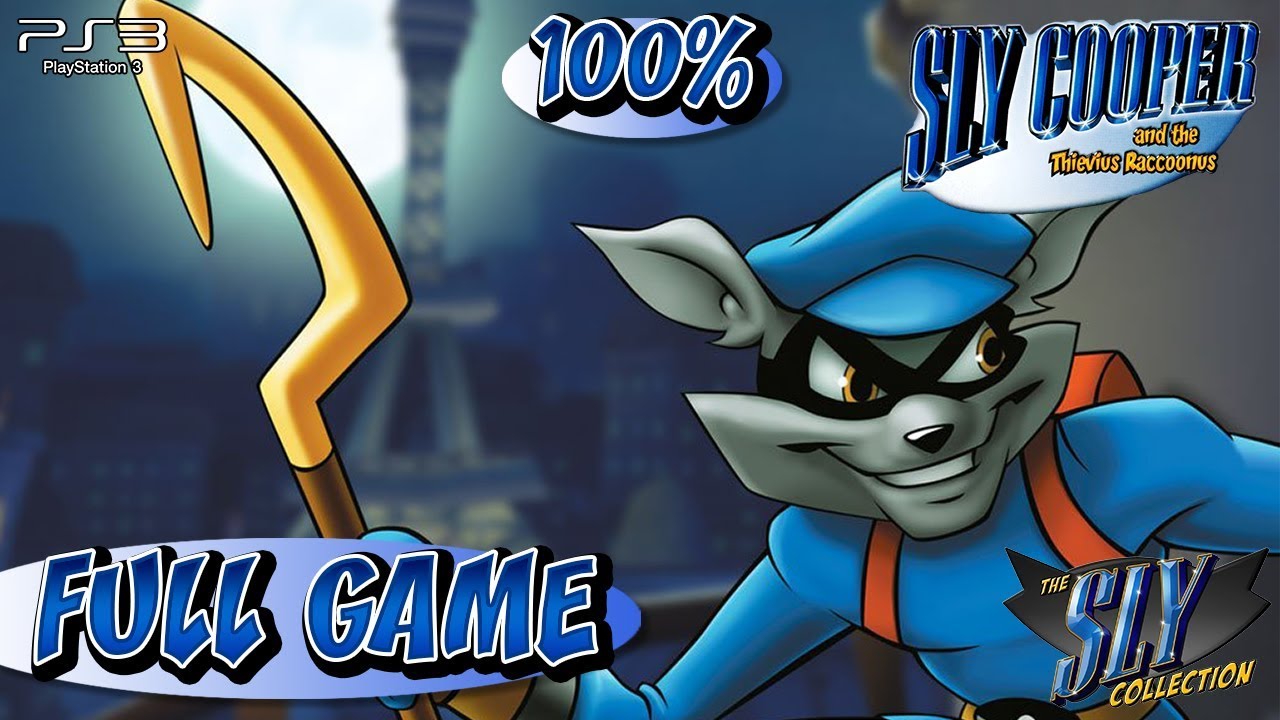 Sly Cooper and the Thievius Raccoonus HD (PlayStation 3) - Full Game 720p60 HD 100% Walkthrough - NC