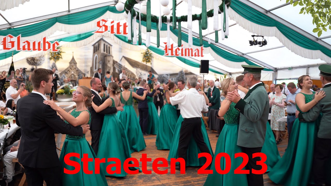 Königswalzer Teil 2 - Schützenfest Straeten Sonntag 17-9 -023 Dekanat Selfkant Gangelt bei Heinsberg