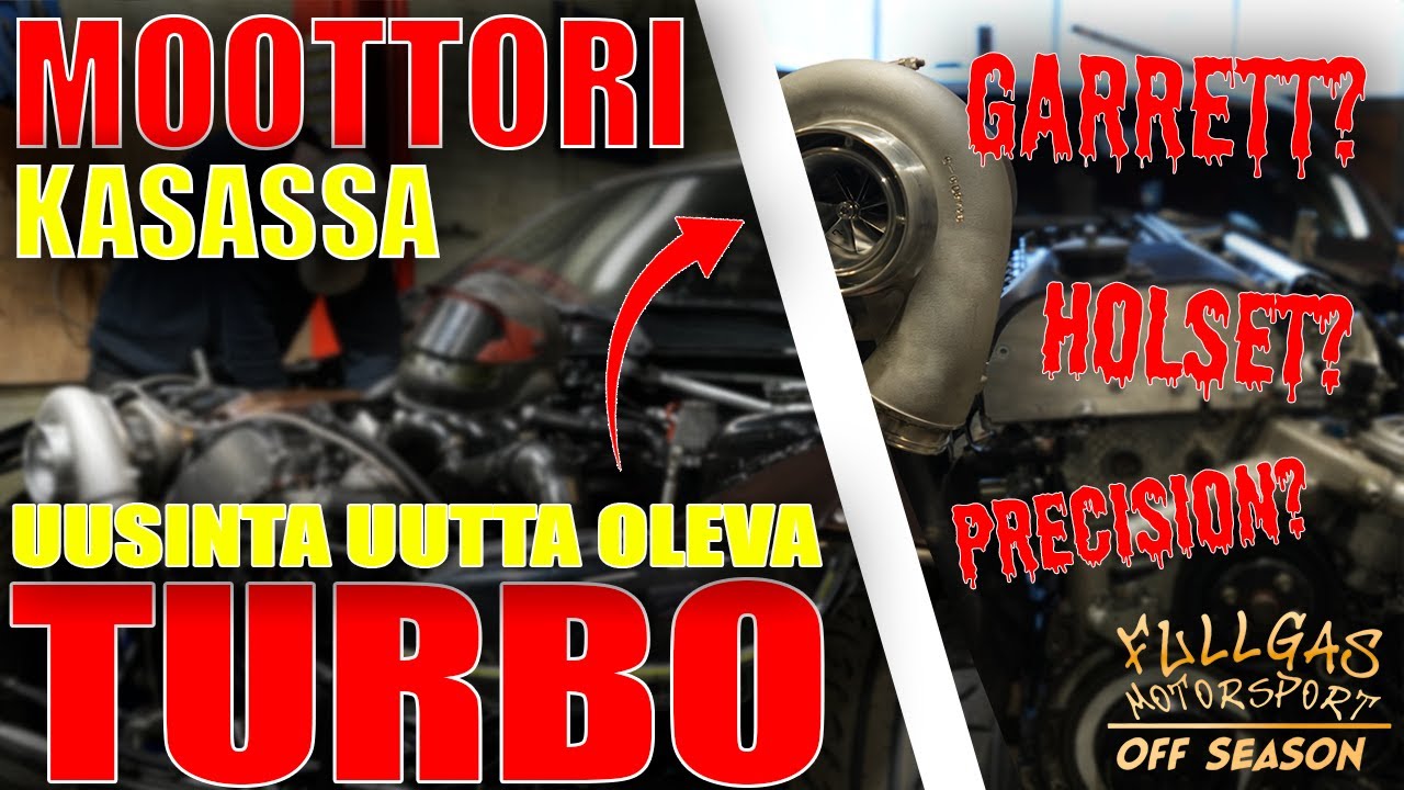 WinterSeason 25. Ep18 Miljoonan taalan MOOTTORI. #turbo #engine #garretturbo