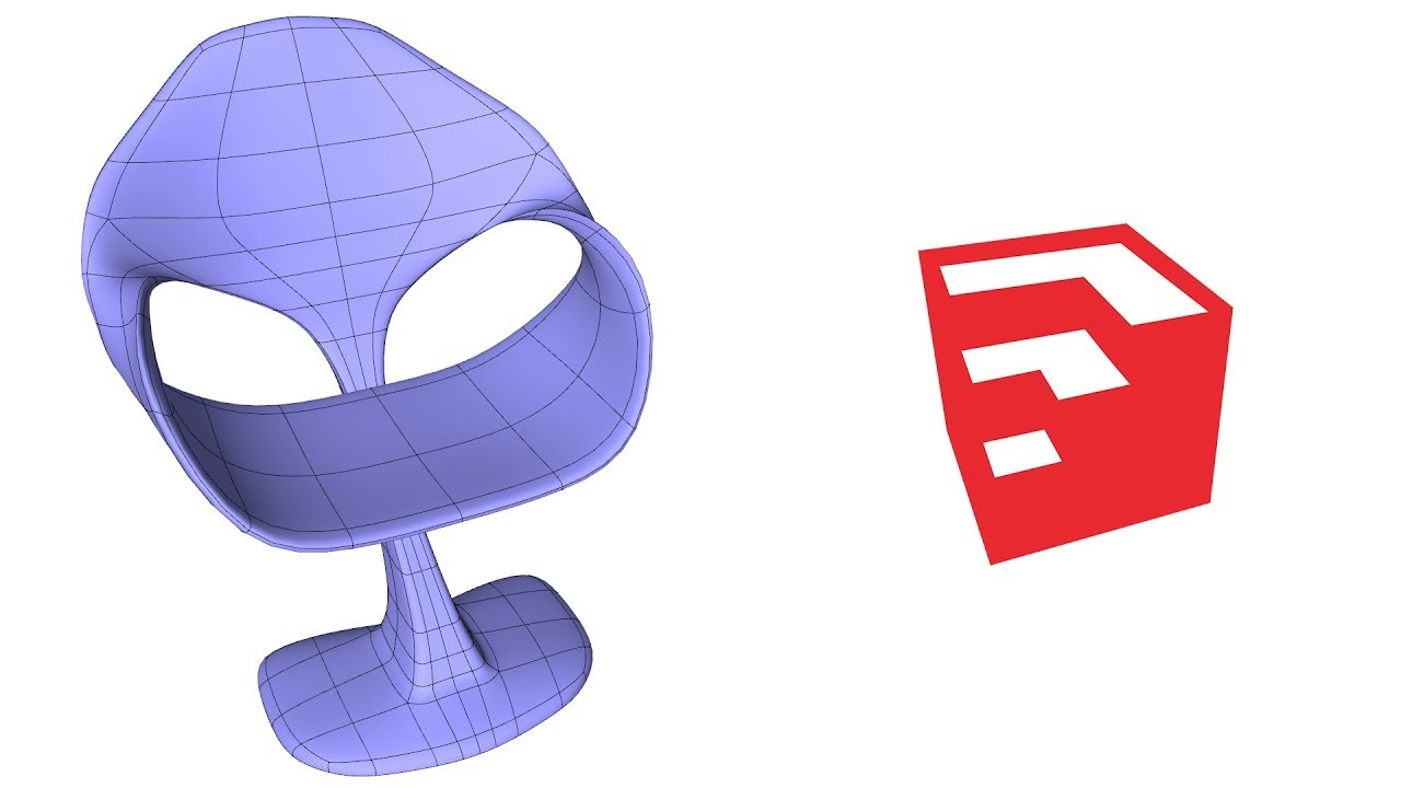 Subdivision Surface Modeling in SketchUp | Chair Modeling
