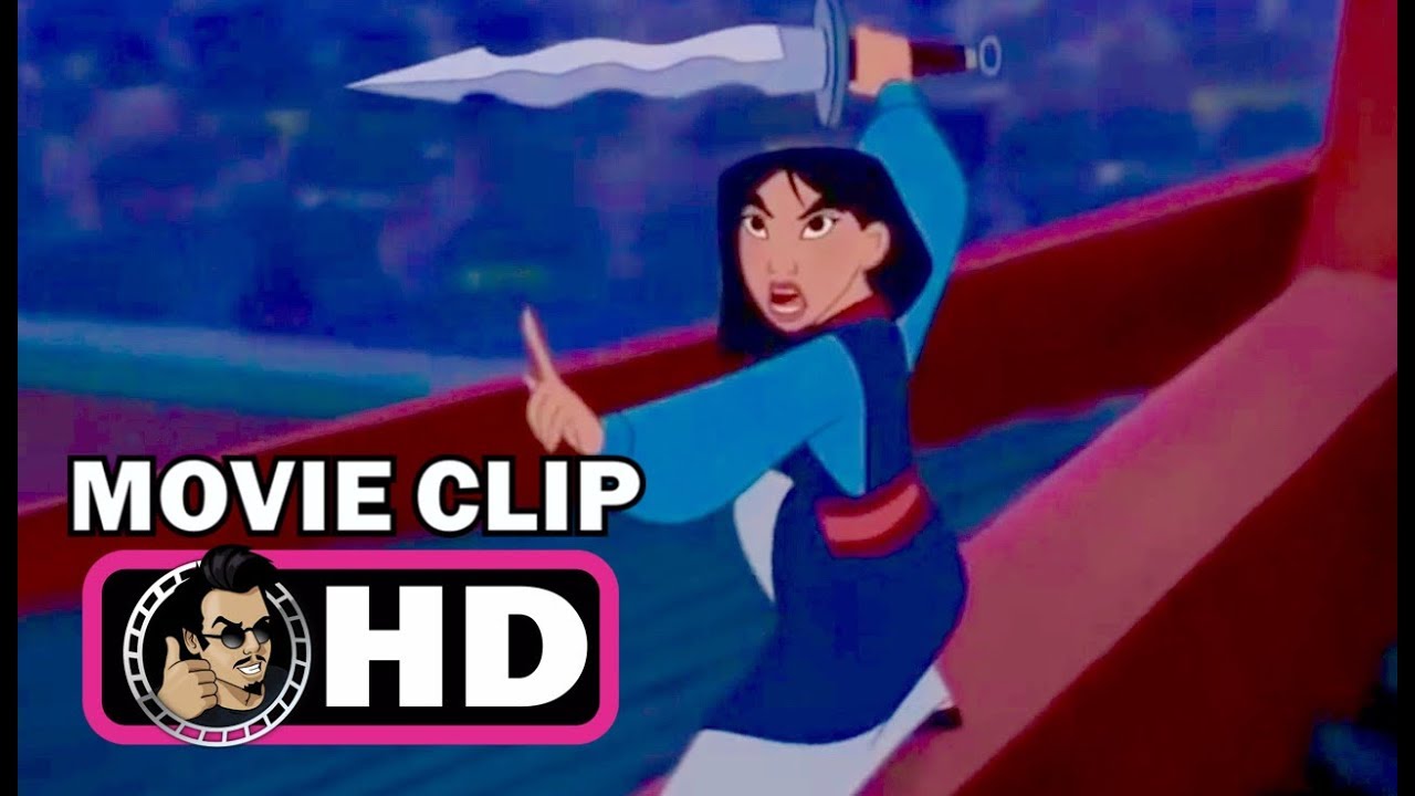 MULAN Movie Clip - Final Battle (1998) Disney Animated Classic Movie HD
