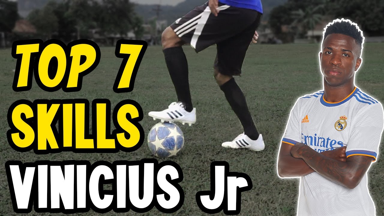 TOP 7 Skill Vinícius Júnior | Cara Melewati Lawan | Tutorial Sepak Bola