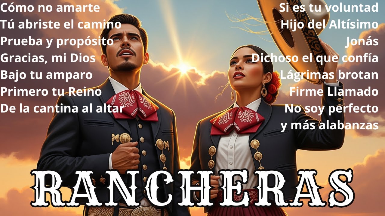 Rancheras Cristianas Mariachi alabanzas de Fe en Cristo