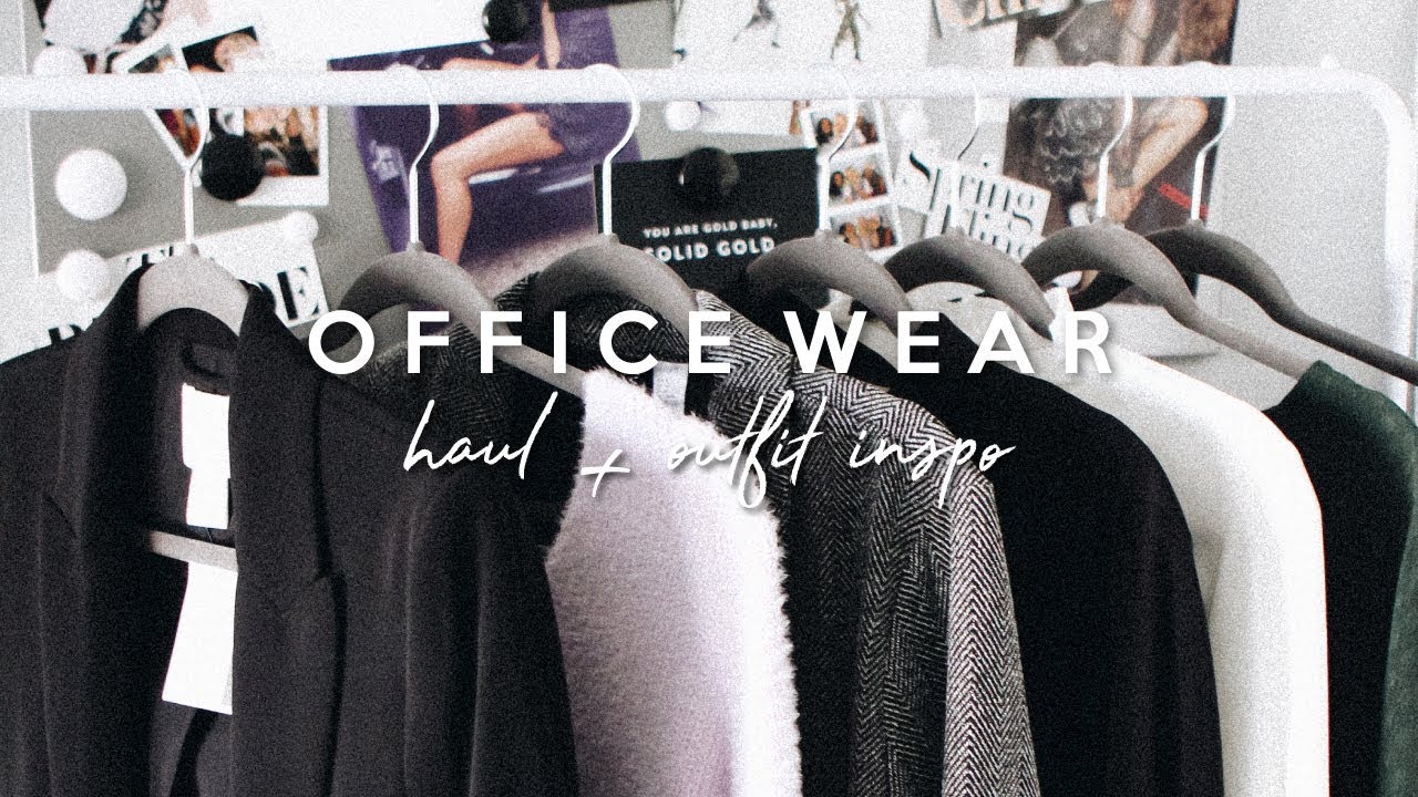 H&M OFFICE WEAR HAUL + OUTFIT IDEAS FOR WORK 2019