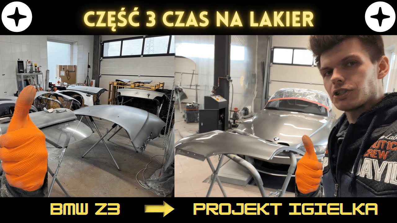 Bmw z3 3.0i - Lakierowanie / Projekt igiełka odc.3