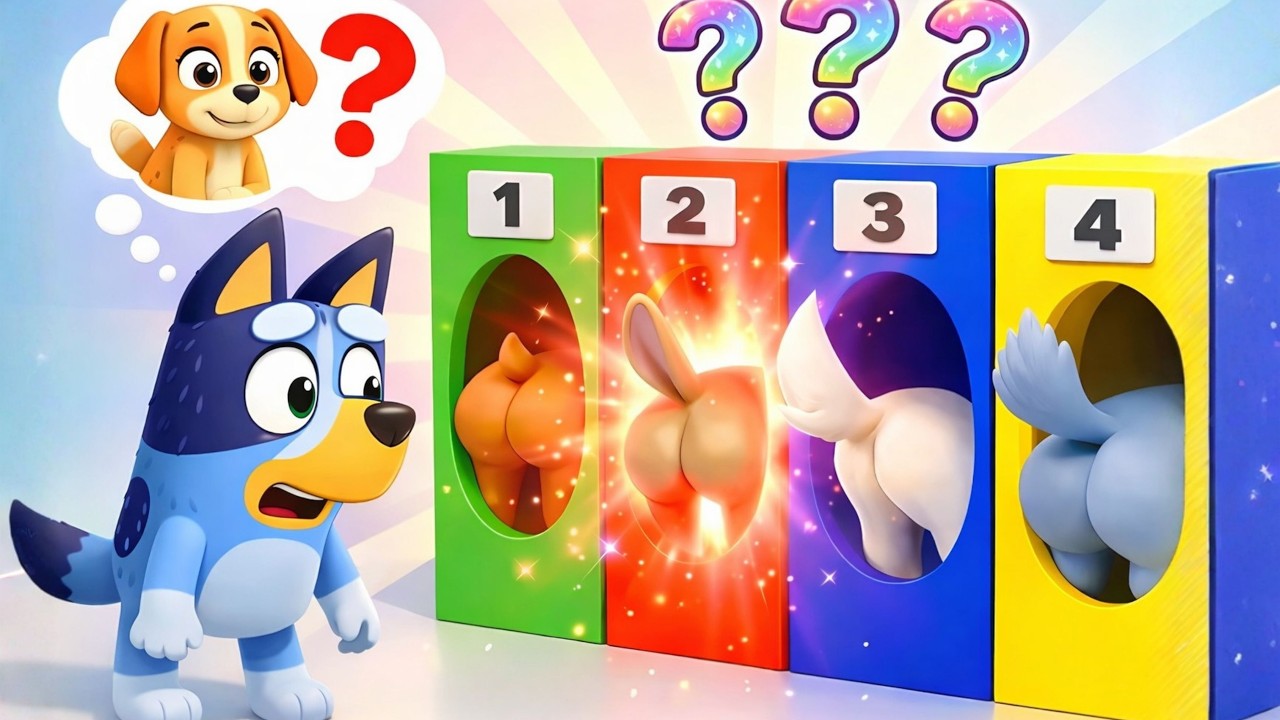 OH NO!!!!...Can You Help Bluey? Find Bingo Before It's Too Late! | Funny Bluey cartoon