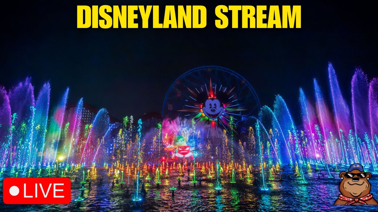 🔴 Live: Thursday Stream at Disneyland! World of Color Hurry Home & Happiness & Rides - 02/05/26