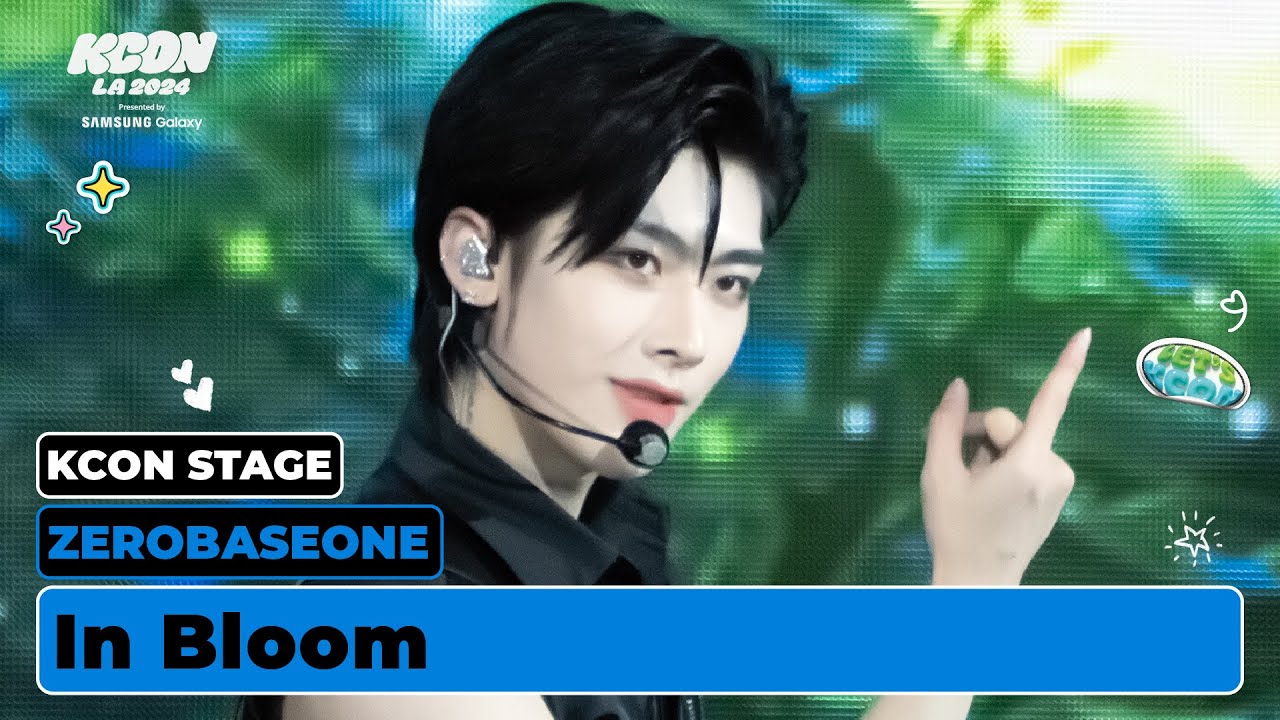 ZEROBASEONE (제로베이스원) - In Bloom | KCON STAGE | KCON LA 2024