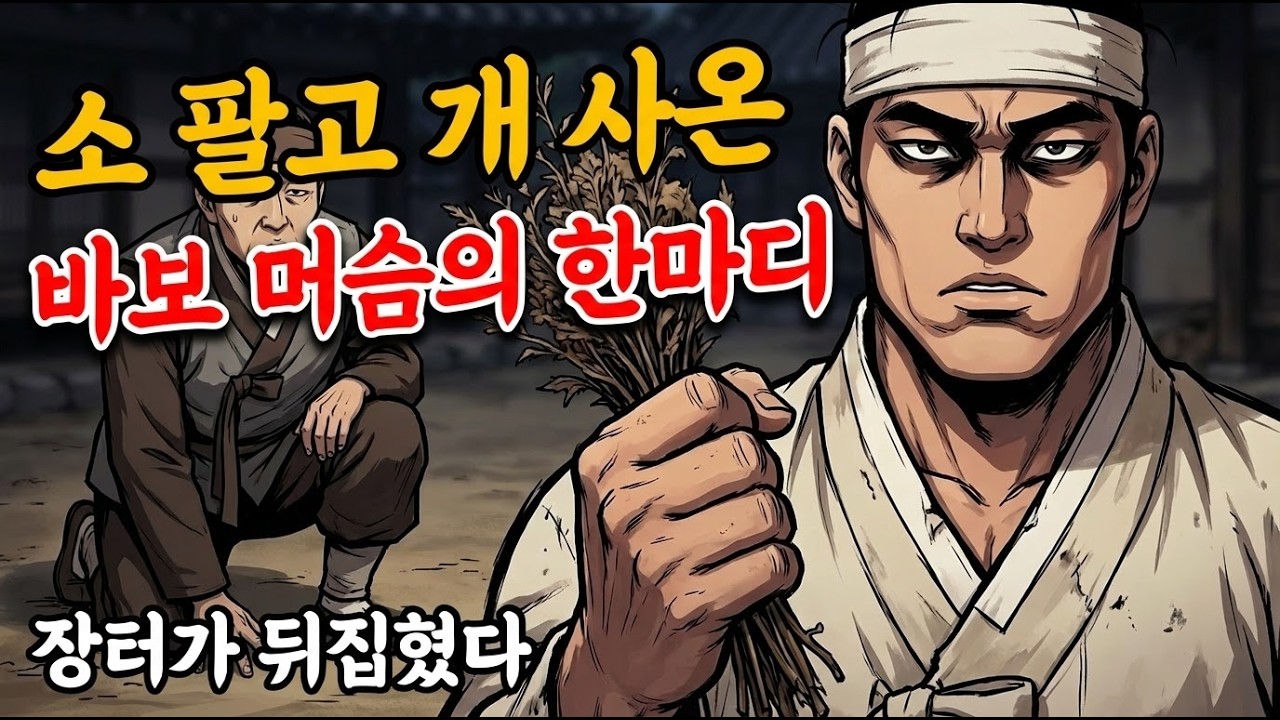 소 팔고 개 사온 바보 머슴의 이야기..| 야담 | 민담 |