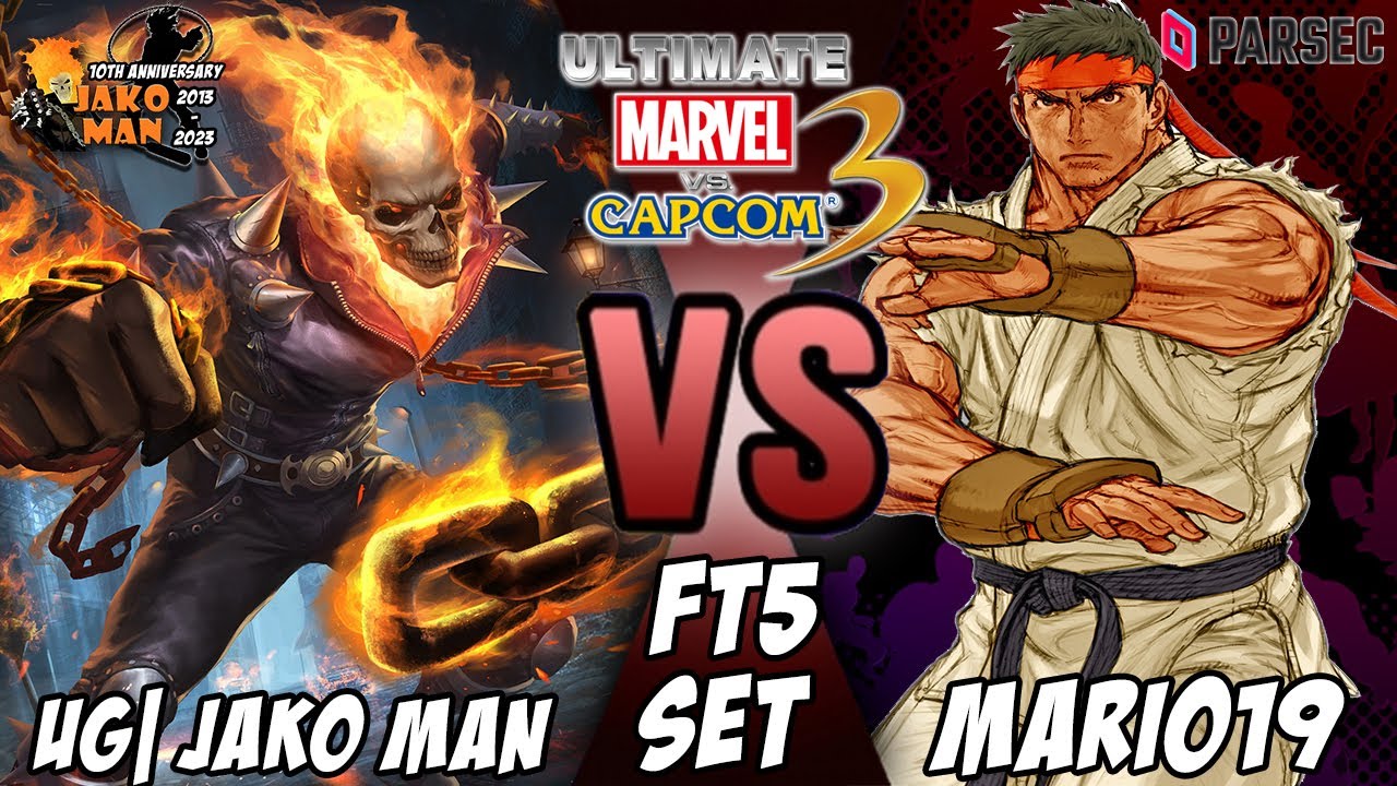 UMVC3 Parsec FT5 Set - UG| Jako Man VS Mario19
