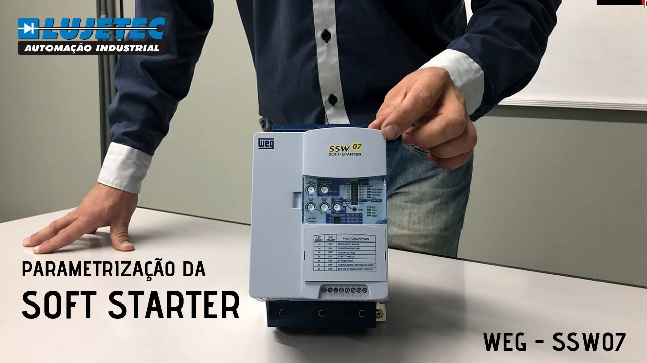 Parametrização da Soft Starter - SSW07 WEG
