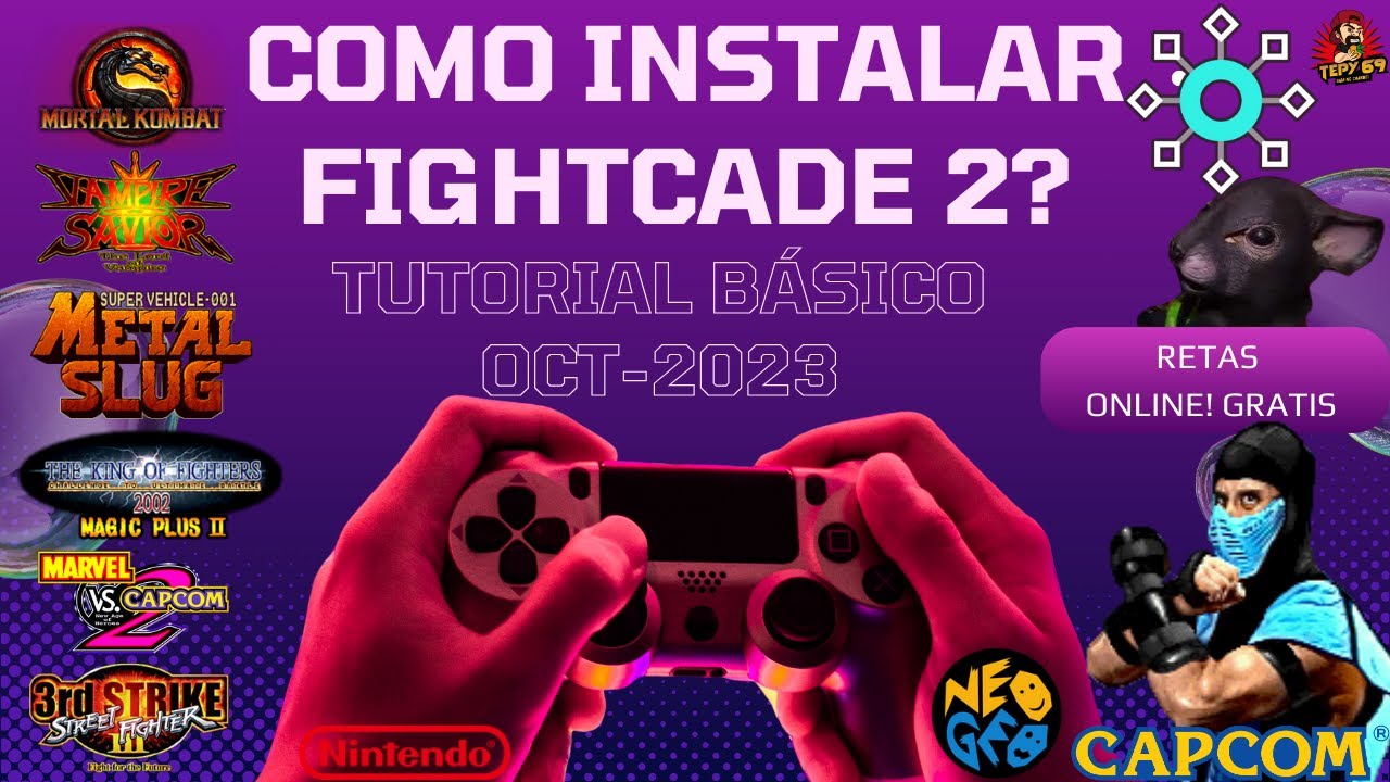 -TUTORIAL BÁSICO- Instala Fightcade 2 y juega el Retro Arcade en línea!! (Mayo 2025)..