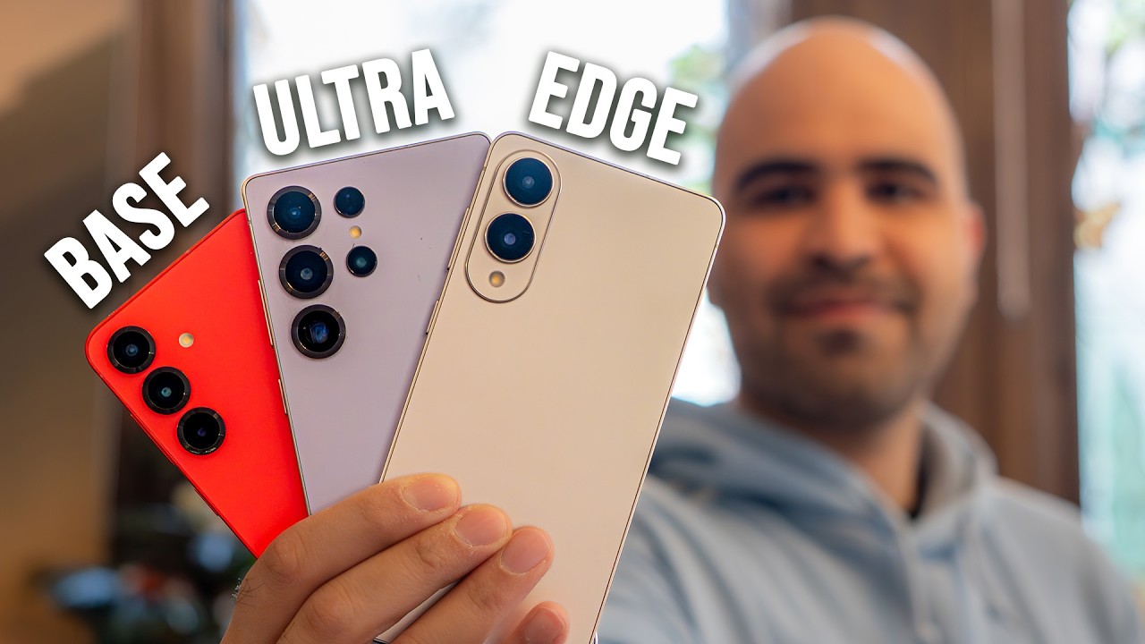 Galaxy S25 Edge против S25 Ultra против S25: Настоящая цена тонкости!
