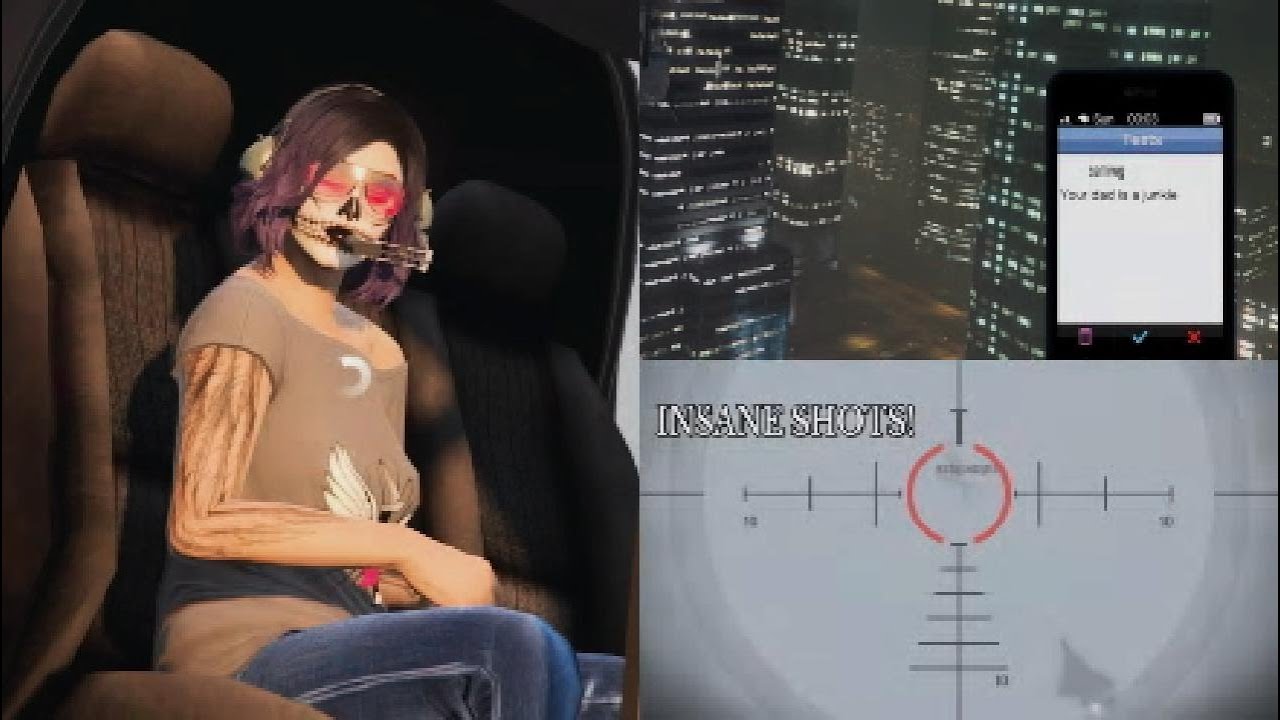 INSANE vehicle snipes from a HELICOPTER! (GTA 5 ONLINE)