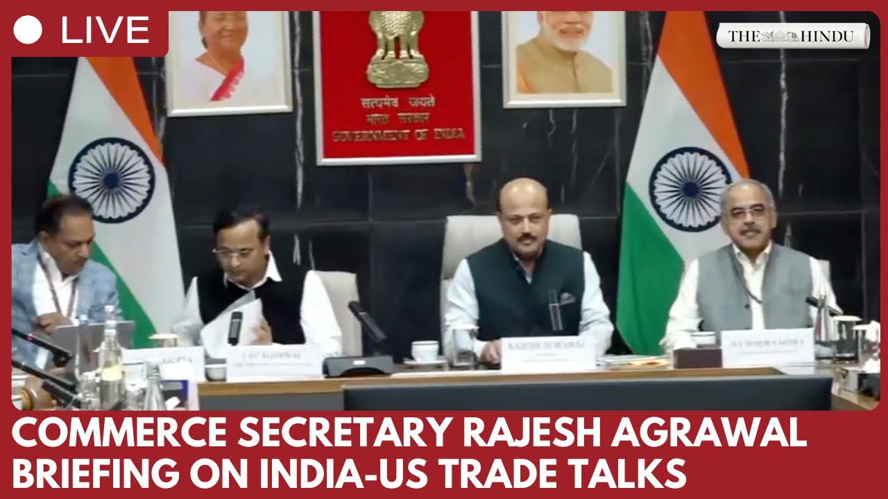 Commerce Secretary Rajesh Agrawal outlines export relief amid Middle East crisis in New Delhi