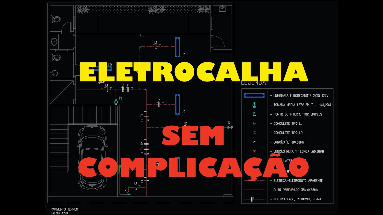 Pro-elétrica Aula 18: Eletrocalha sem complicação.