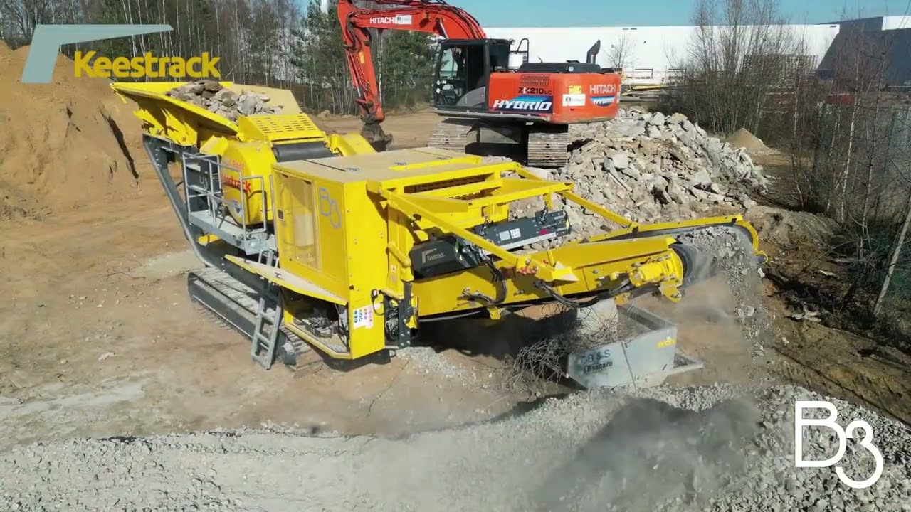 JAW CRUSHER - Keestrack B3 Jaw Crusher