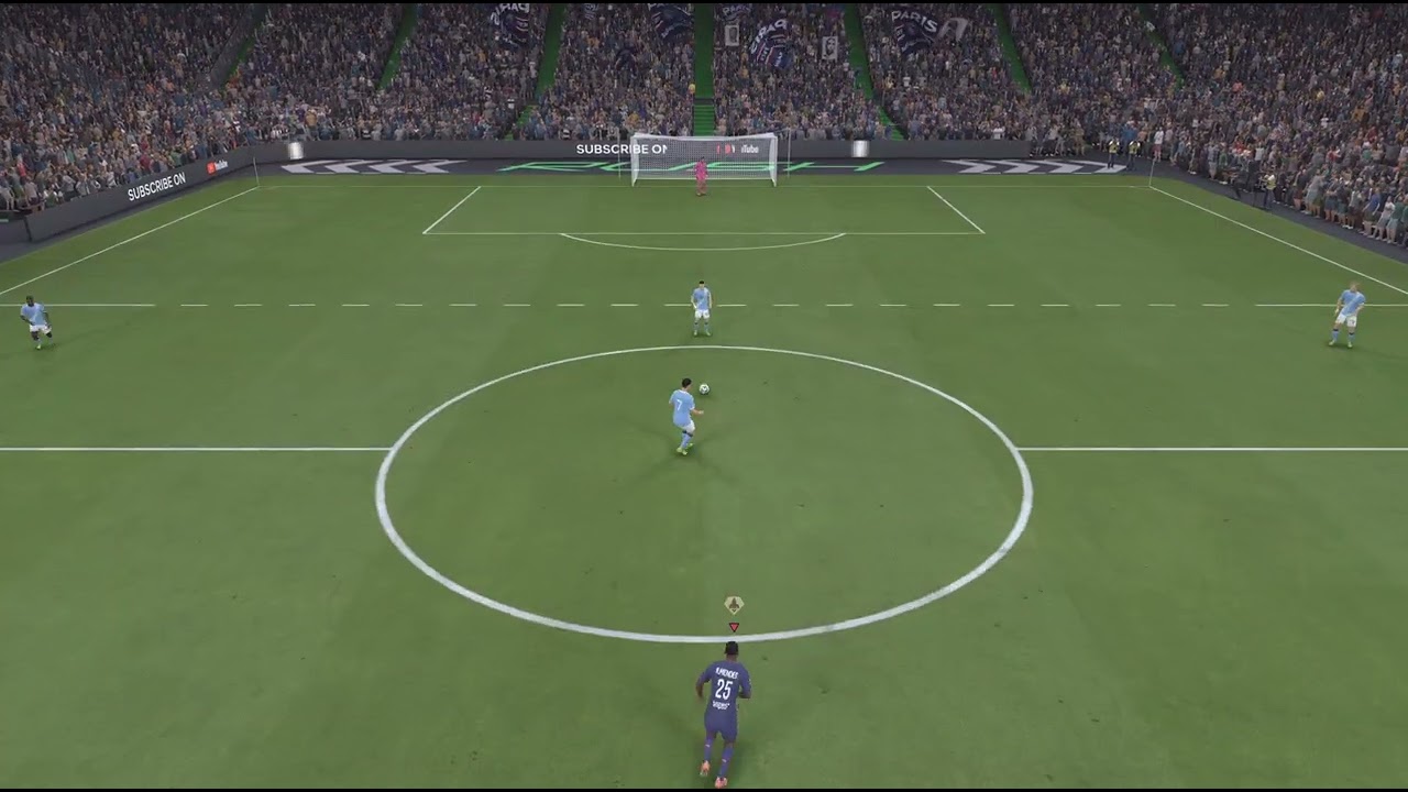 FIFA Jugando solo a volea y cabeza y chilena