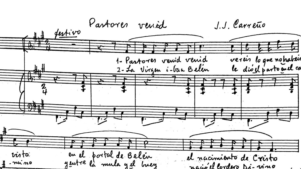 Pastores Venid - Jesús Carreño (1928-2021)