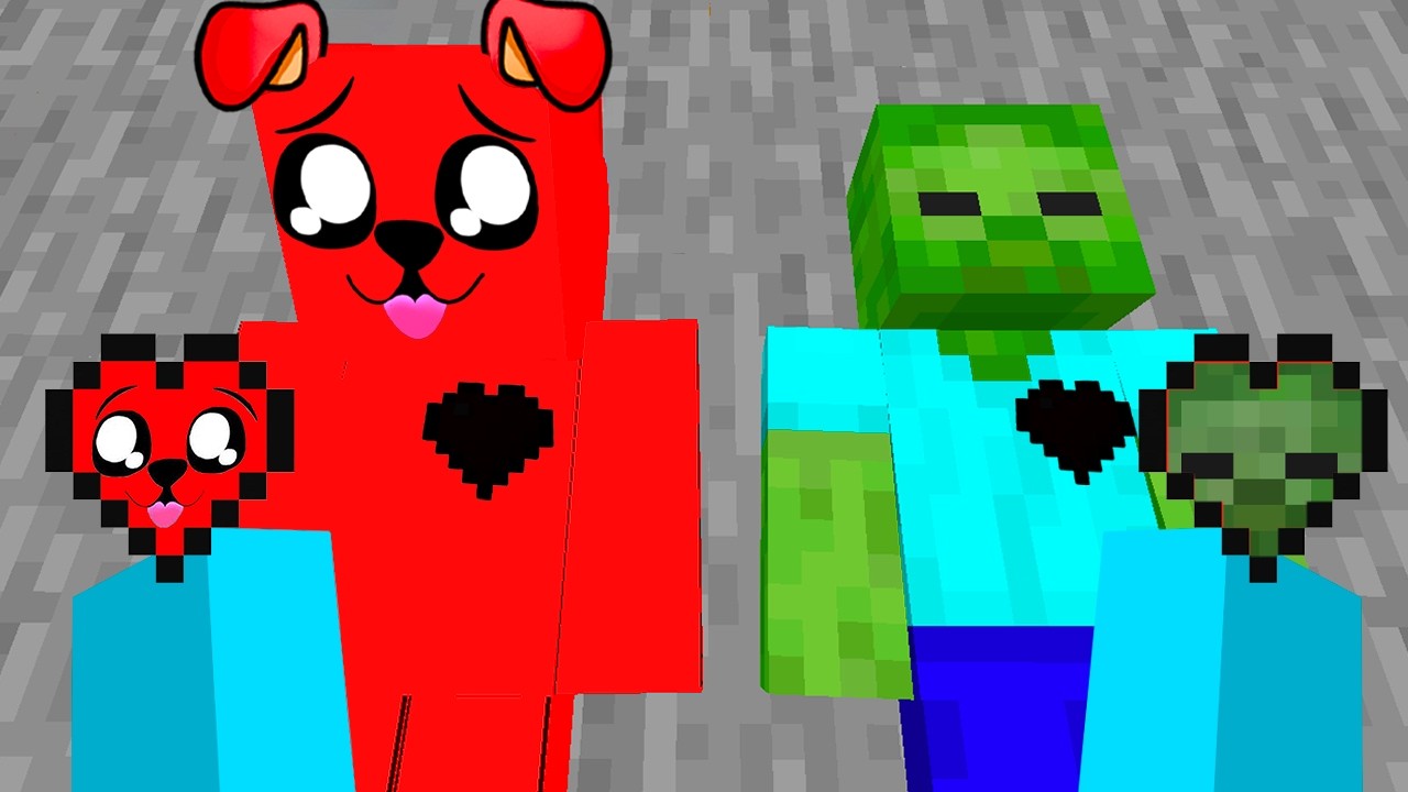 ZAMIENIAM SERDUSZKA w Minecraft ❤️🔄