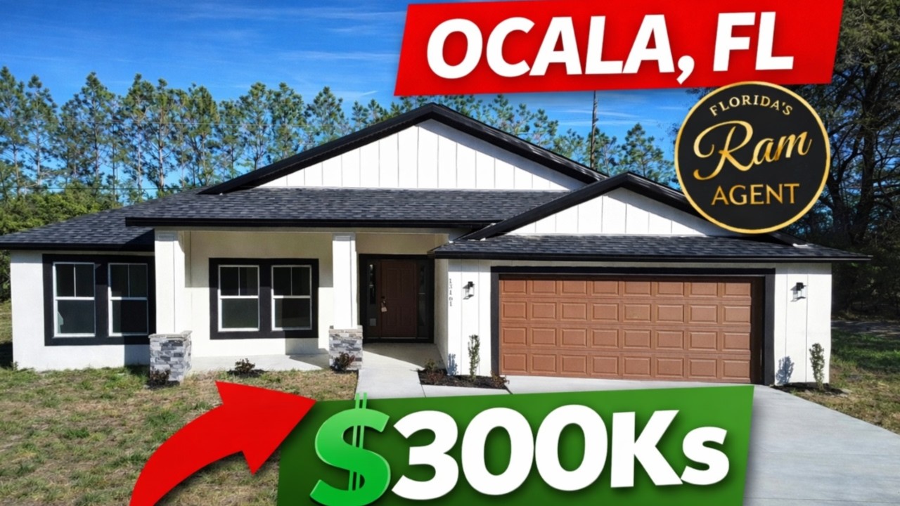 🏡 BEAUTIFUL OCALA CORNER LOT!! - $353,000