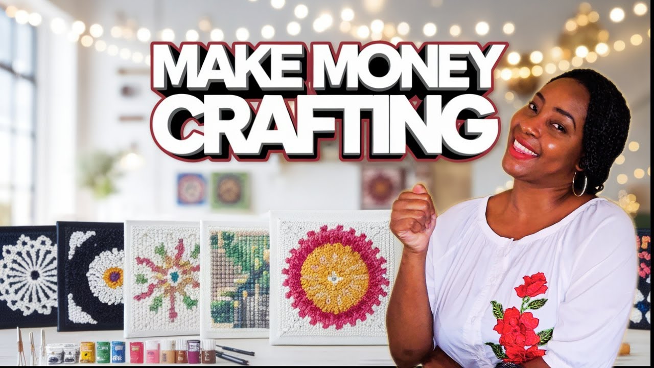 Punch Needle Business Ideas | Profitable Ways to Make Money with Punch Needle Crafts!