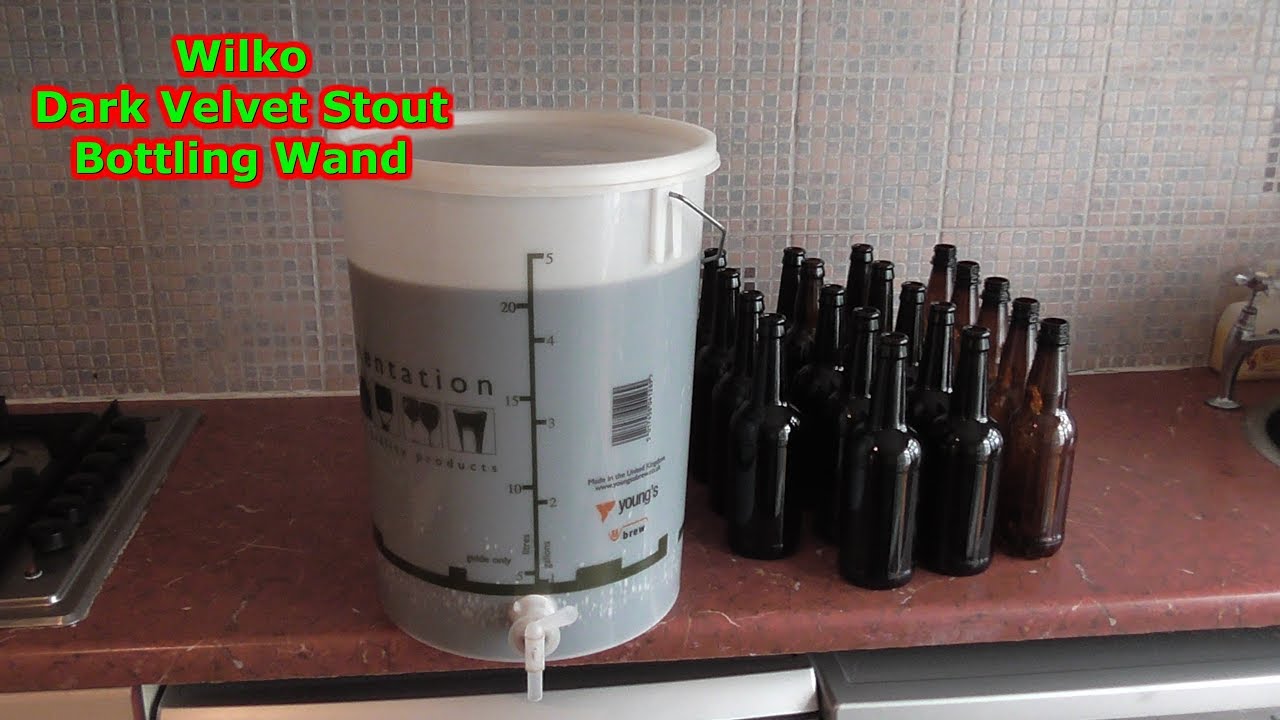 Wilko Dark Velvet Stout Bottling Wand Day Part #18 Home Brew Beer Kit UK