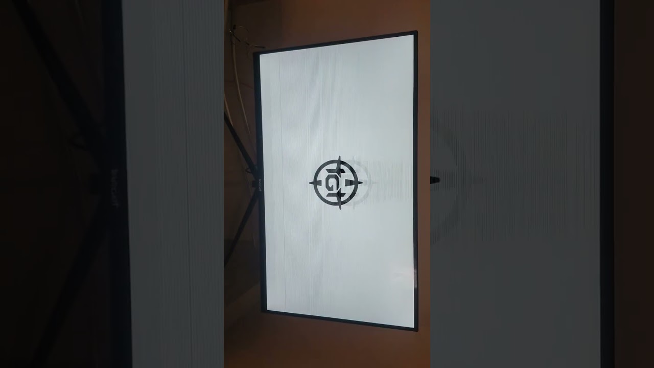 monitor com defeito