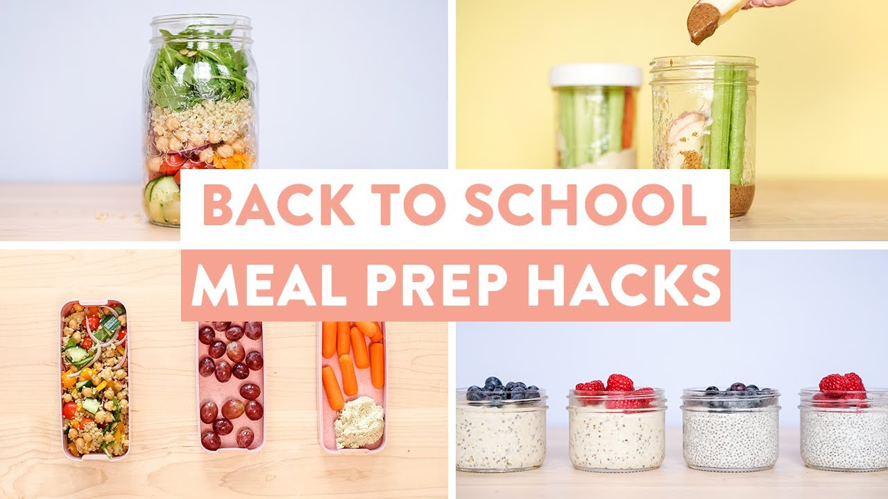 8 TIME-SAVING Meal Prep HACKS | Back to School Edition!