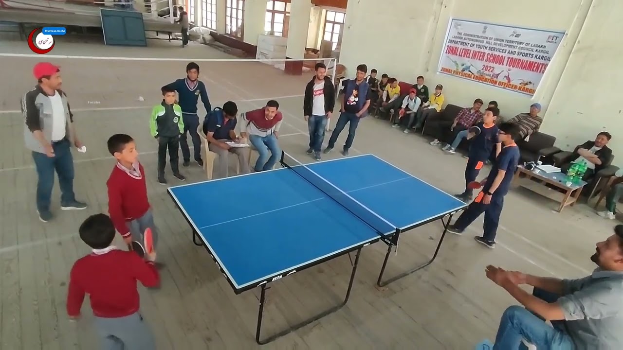 Inter School  U/ 14  Boys  Table Tennis tournament 2022 Kargil Zone.