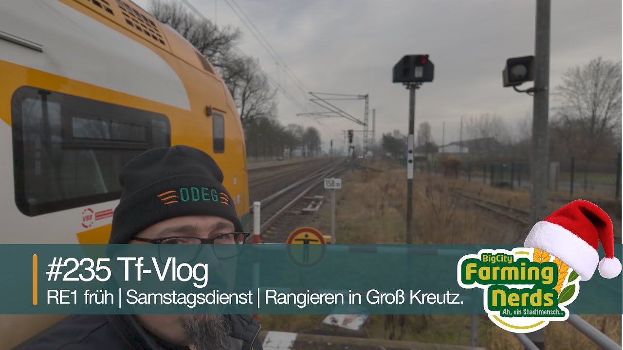 Tf-Vlog #235 | Wochenenddienst auf der Schiene 🚆 | Rangieren mit Fahrg&auml;sten, Baustellen & RE1-Alltag