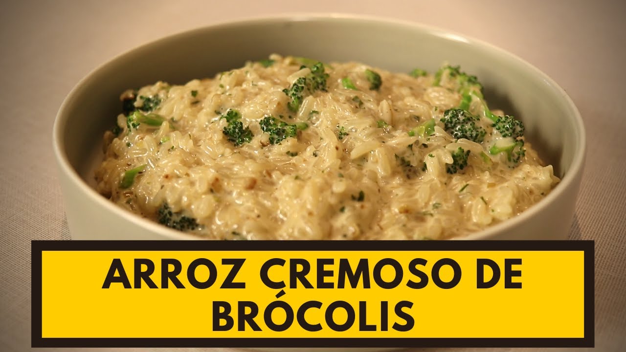 Vamos aproveitar o arroz que sobrou? Que tal fazer um ARROZ CREMOSO COM BRÓCOLIS?