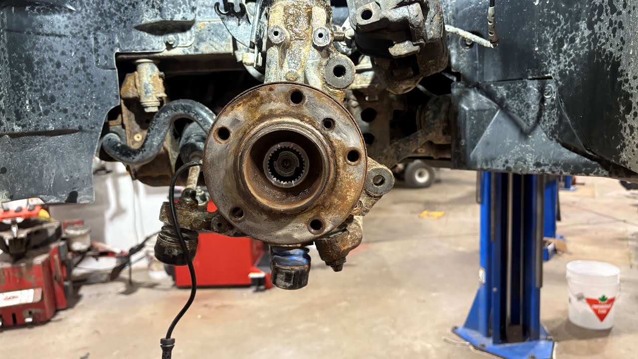2011 BMW 328xi Front Right Wheel Bearing Replacement