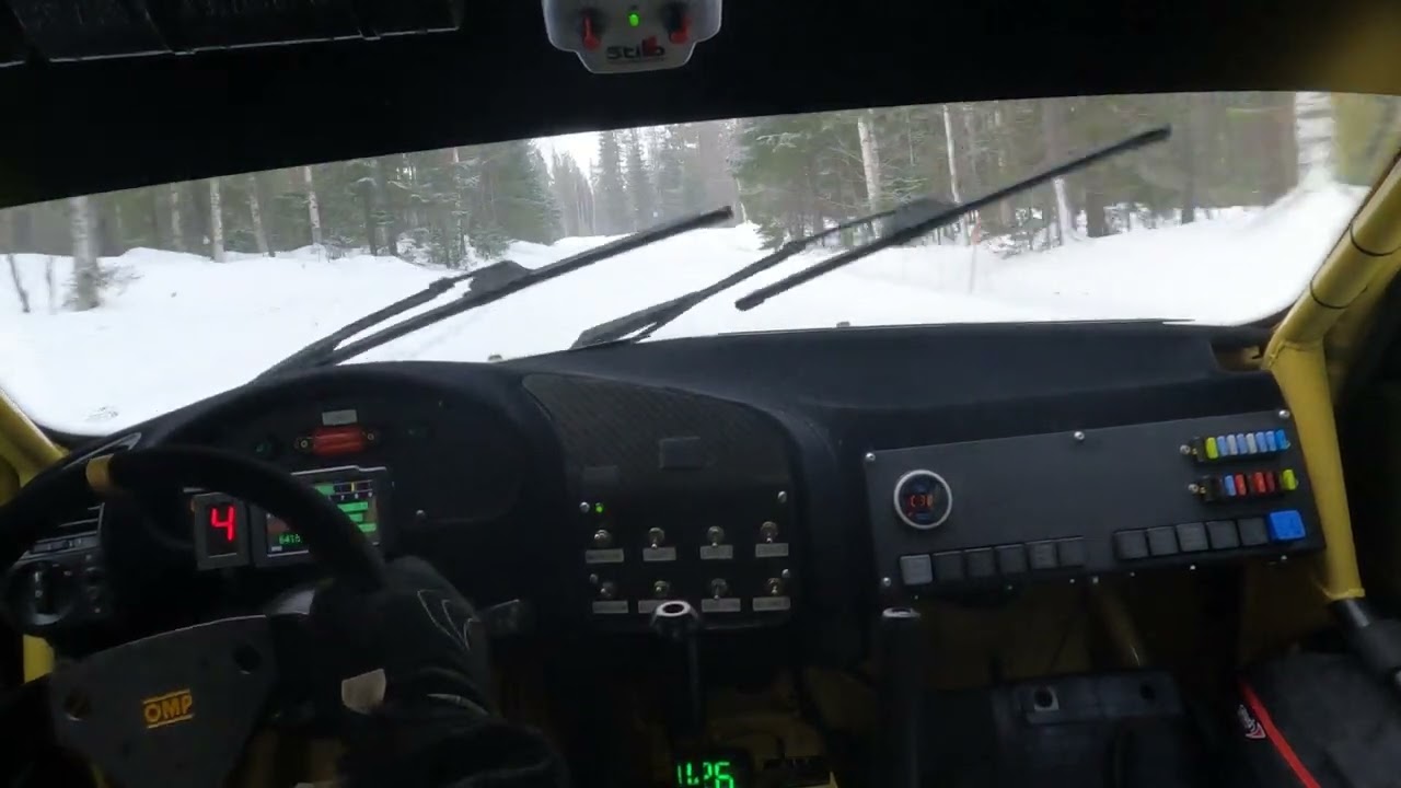 Kuhmo Ralli EK4 2025. Juuso Berg/Aki Paaso-Rantala. BMW M3