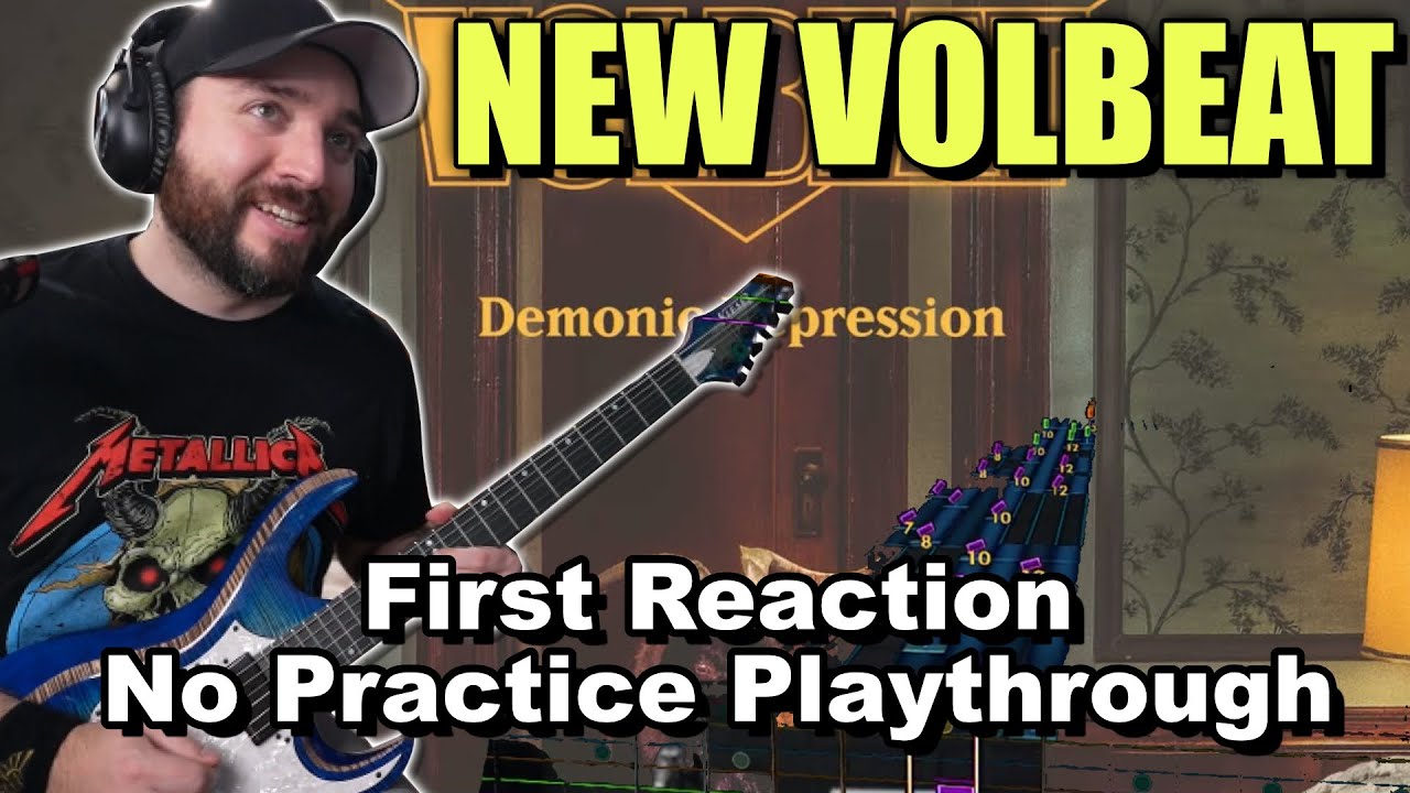 React/First Playthrough: Volbeat - Demonic Depression | Rocksmith Guitar Cover