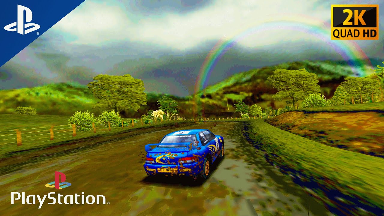 Colin McRae Rally - PS1 [HD] Gameplay