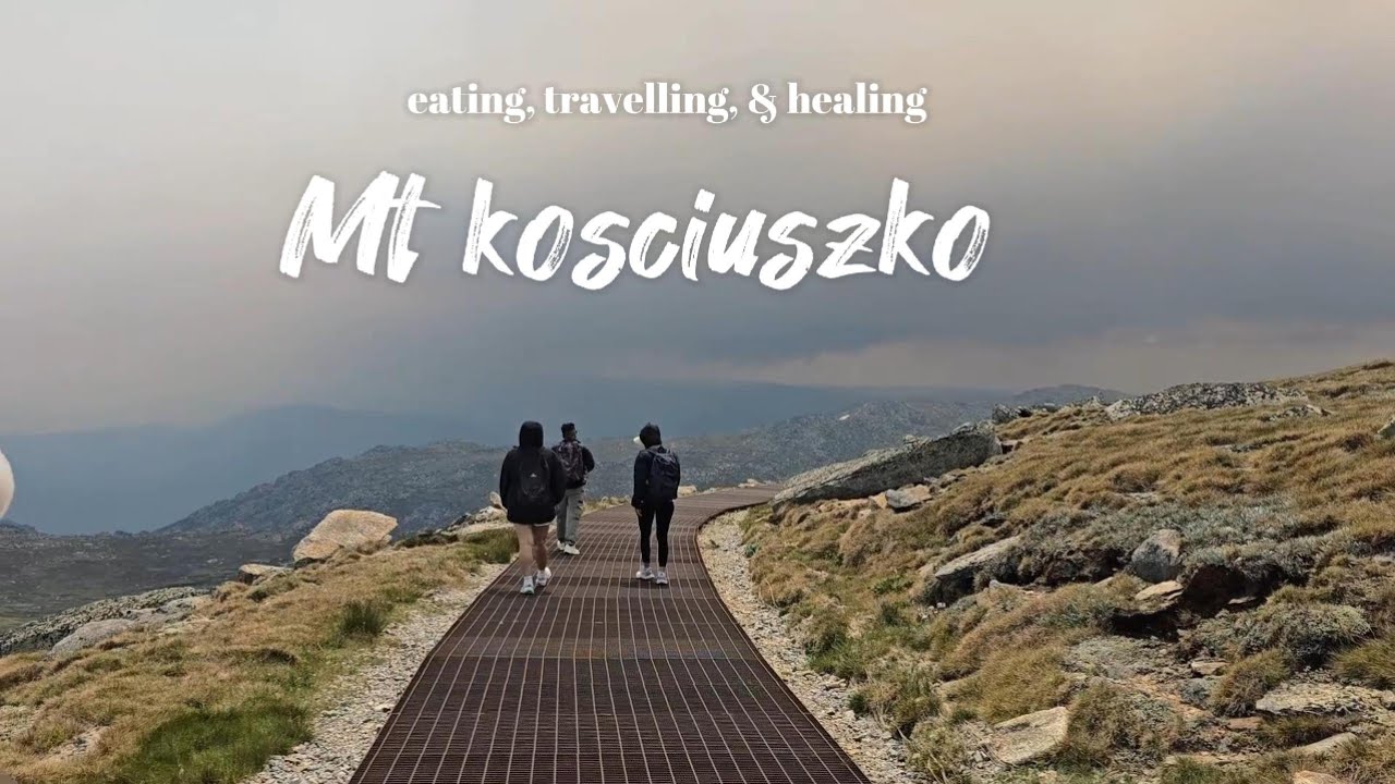 Hiking to the top of Australia 🇦🇺⛰️ Mt Kosciuszko #AustraliaHikes #HikingAustralia #SummitLife