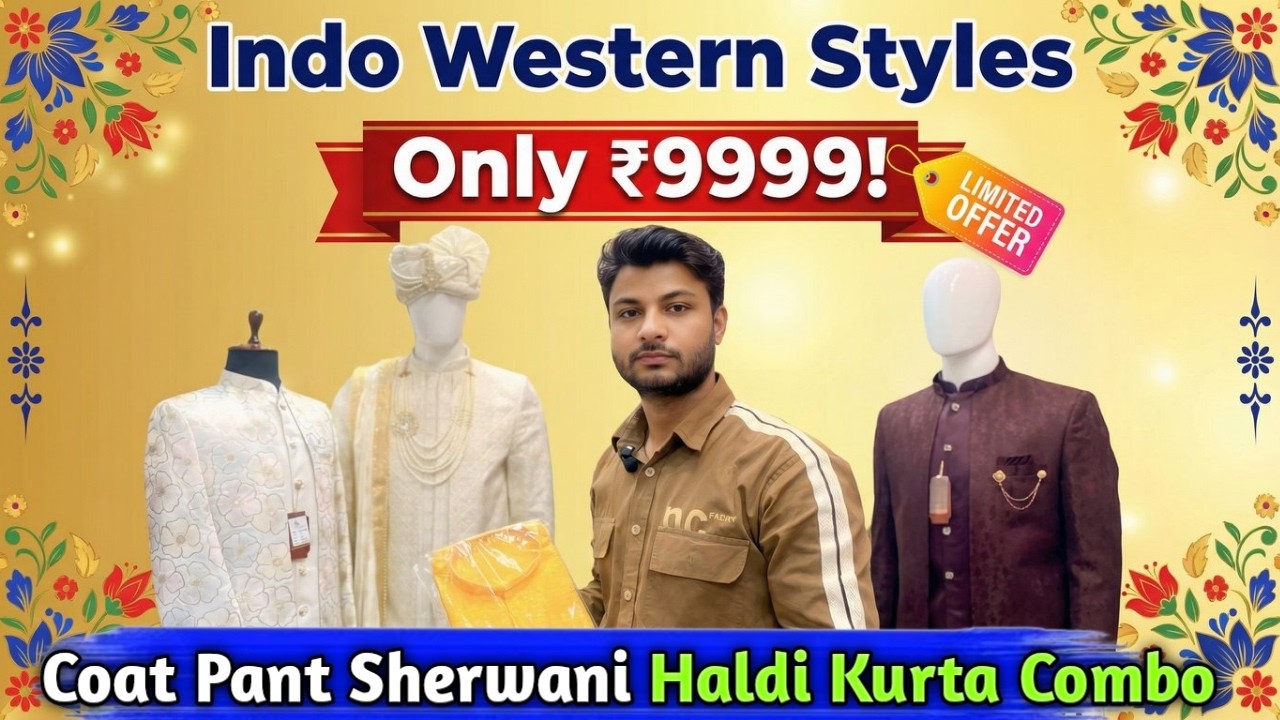WHOLESALE COAT PANT 2026 || SK MANGALAM || INDO WESTERN || HALDI KURTA || WEST KURTA