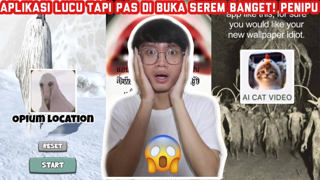 APLIKASI INI LUCU TAPI TERNYATA BANYAK VIRUS MENYERAMKAN!!?