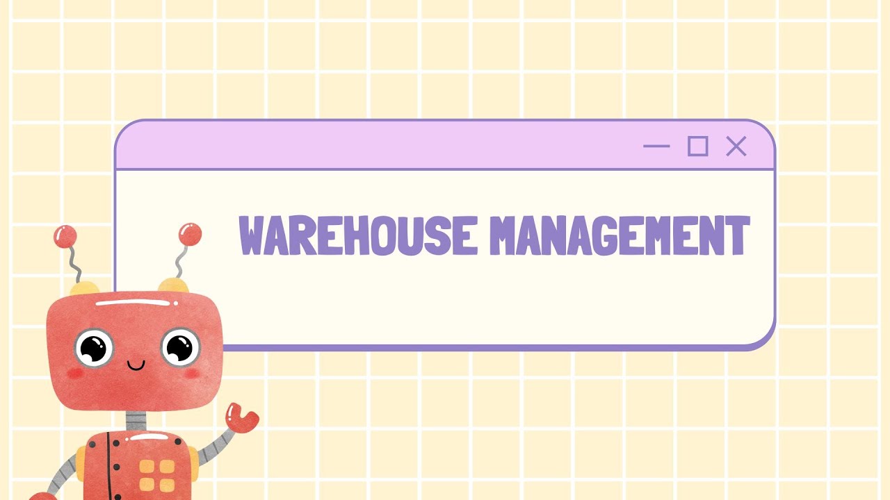 CHAPTER 4 &ndash; WAREHOUSE MANAGEMENT