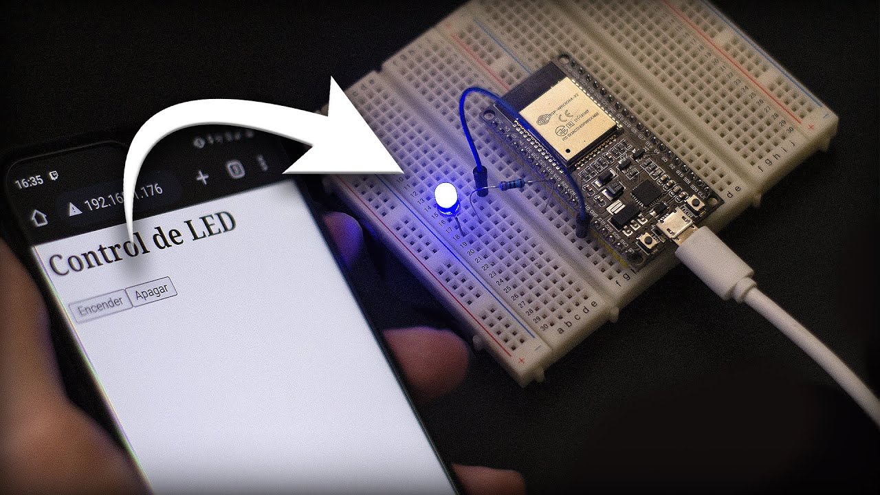 🌐 Creando un servidor web en ESP32: Control por WEB!