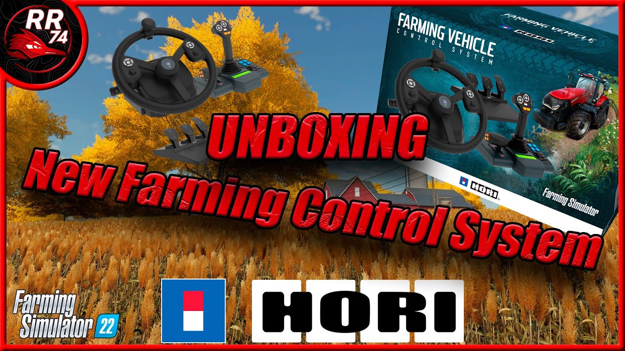 HORI Farming Vehicle Control System UNBOXING   #farmingsimulator22 #hori  #HORI #fs22