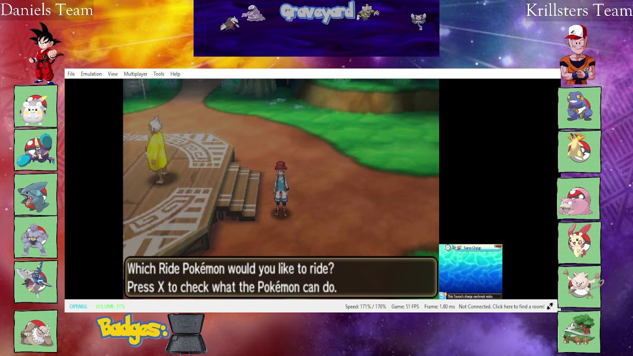We play a randomized Pokemon ultra sun and moon stream 4